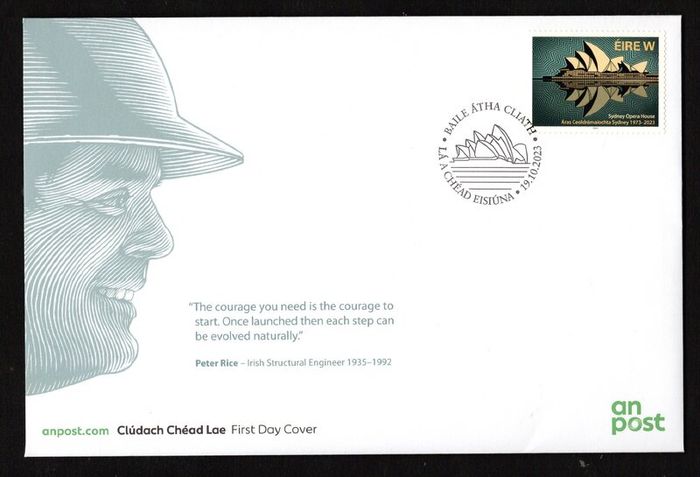 2023 Ireland Sydney Opera House Commemorative Stamps An Post First Day Cover (FDC)