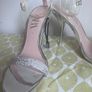 Zara Diamante Silver Stilettos Brand New Size 5 Image 6