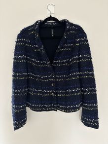 Marc Caine Boucle Wool Blazer