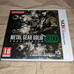 Metal Gear Solid Snake Eater 3D - Nintendo 3DS