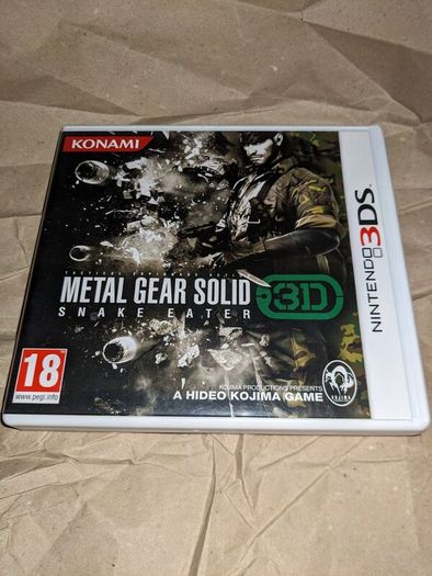 Metal Gear Solid Snake Eater 3D - Nintendo 3DS