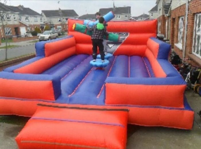 bouncy castles