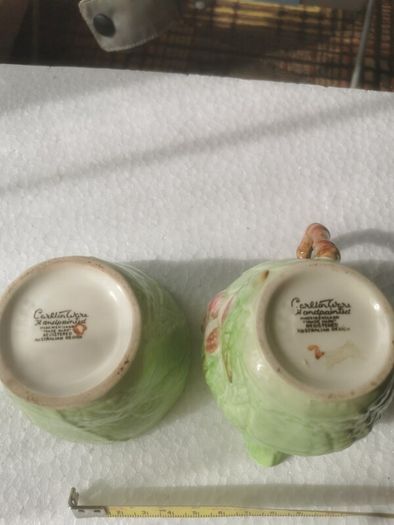 Carlton Ware Jug & Sugar Bowl