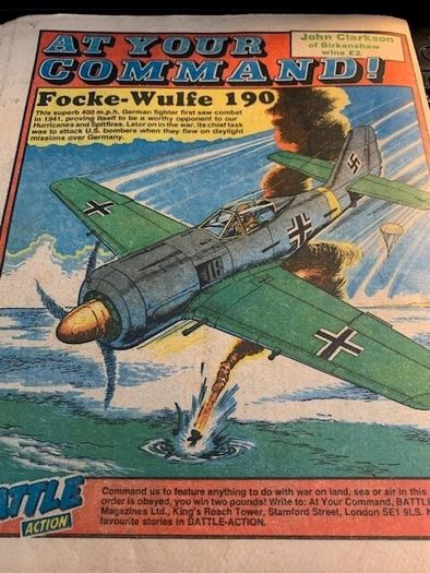 Battle Action 22nd and 29th Nov 1980 IPC Comics