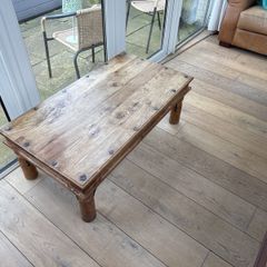 Mexican pine coffee table