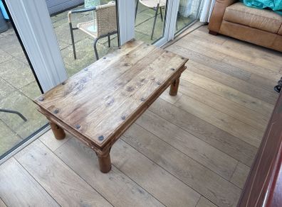 Mexican pine coffee table