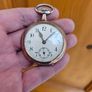 Antique Silver Swiss Made WW1 Era Military Pocket Watch Image 3