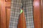 River Island Check Trousers Mens 28R Slim Fit Like New