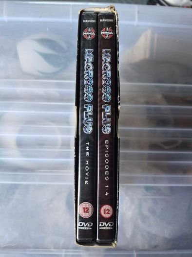 Macross Plus, The Movie + EP 1-4 DVD Pal