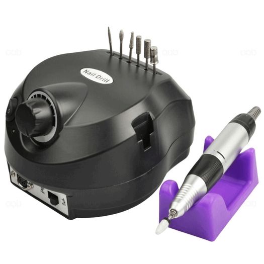 30000RPM Electric Nail Drill Machine Pro Nail File Drill Bits Pedicure Manicure BLACK