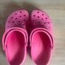 Girls summer shoes Crocs and Teva size 13 Image 3