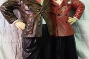 laurel and Hardy ornamental statue
