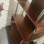 Bentwood Style Walnut Bookcase Image 5