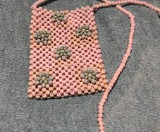 little beaded bag