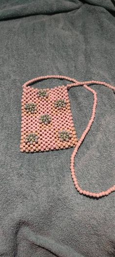 little beaded bag