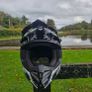 Wulf junior motorbike helmet Image 4