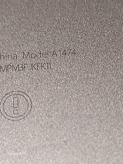 Apple Ipad Air 1st, 32 GB, Space Gray, Activation Locked, Excellent Cosmetic Condition, for parts or repair