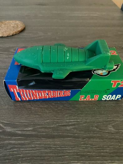 Thunderbirds soap figures