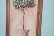 Framed Print Lemon Tree By De-villeneuve 51 X 91 Cm