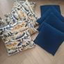 4 velvet cushions Image 3