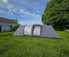 kampa watergate 8 tent and trailer
