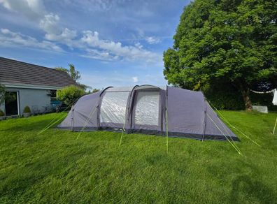 kampa watergate 8 tent and trailer
