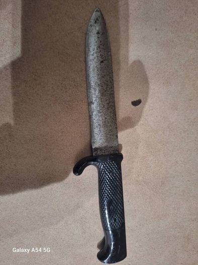 Vintage Mid Century German Scout Knife Fahrtenmesser Restoration Project