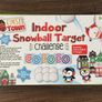 Kids Christmas Game - Indoor Snowball Target Image 3