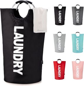 Caroeas 90L Collapsible Laundry Basket Waterproof Laundry Bag with Handles - Brand New
