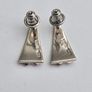 Brand New Hallmarked Silver & 9ct Gold Earrings Image 6