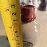 Japanese Ceramic Sake Bottle Vtg Pottery MADE IN JAPAN Image 7