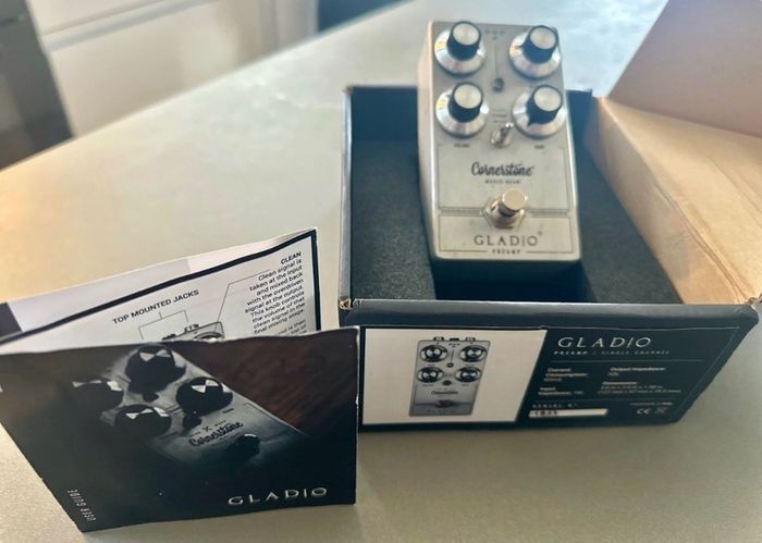 The Cornerstone Gladio SC Preamp Overdrive Peda