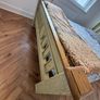 Lancaster Bed Frame | King | 5ft | Aged Grey/Oak Image 7