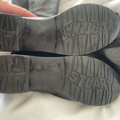 Genuine Stuart Weitzman flat leather over the knee boots