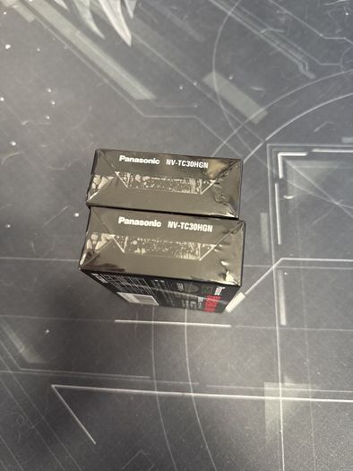VHS-C Panasonic ZETAS NV-TC30HGN 30/90 min set of 2 Sealed (free Post) Japan Import