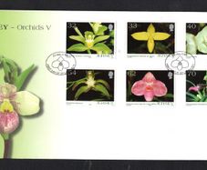 2004 Jersey Orchids (5th issue) Commemorative Stamp First Day Cover (FDC)