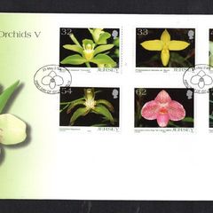2004 Jersey Orchids (5th issue) Commemorative Stamp First Day Cover (FDC)