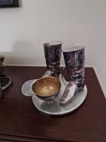 equestrian cruet set