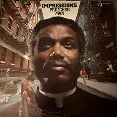 The Impressions Preacher Man LP 1973 US Original Curtom CRS 8016