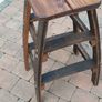 Oak barrel  with stools for garden patio bar mancave Image 2
