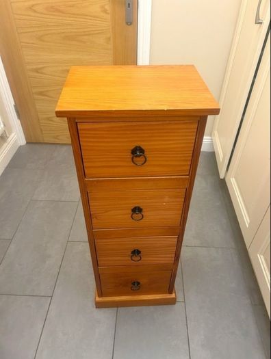 Wooden tallboy