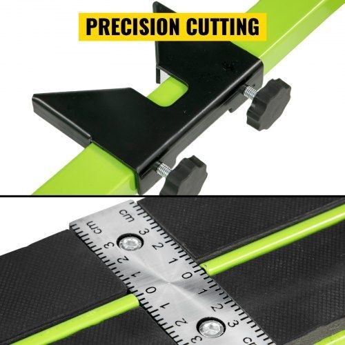 Tile Cutter 47-Inch Manual Tile Cutter 1.4-Inch Tile Cutting Machine Ceramic Porcelain Tile Cutter with Laser Guide All-Steel Frame and Bonus Spare Cutter Wheels Tile Cutter Hand Tool