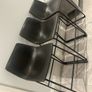 Bar Stools Grey leather Image 2