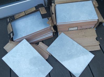 wall tiles light blue