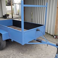 Trailer 6ft x 3.5ft fully restored lovely light to tow