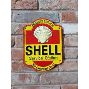 Shell Service Station Cast Iron HS331