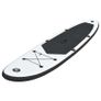 Inflatable Stand Up Paddleboard Set Black and White Image 2