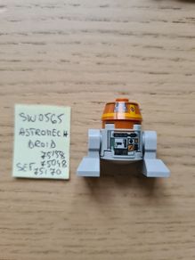 lego sw0565 astromech droid, set star wars 75158, 75048, 75170