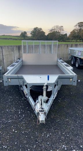 Full range Ifor Williams plant trailers in stock