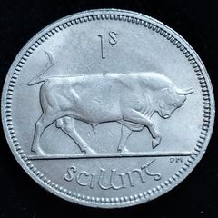 Ireland - 1962 - Shilling - Bull - KM.14a - [2151]